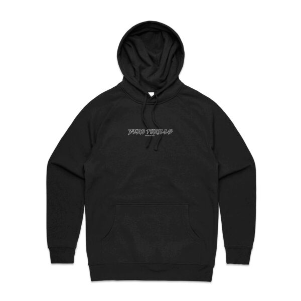 'Zero Thrills' Logo Hoodie Thumbnail