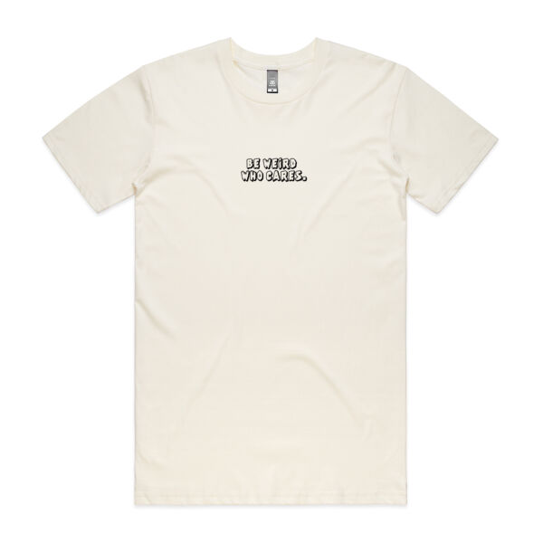 'Be Weird, Who Cares' T-Shirt Thumbnail